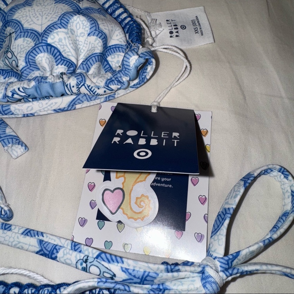 Roller Rabbit Target Reversible Bikini - Picture 2 of 3